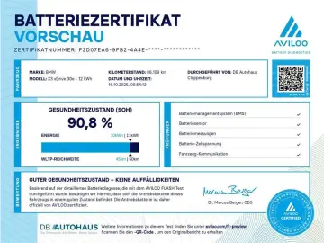 X3 xDrive 30e Advantage Steptronic Sitzbelüftung