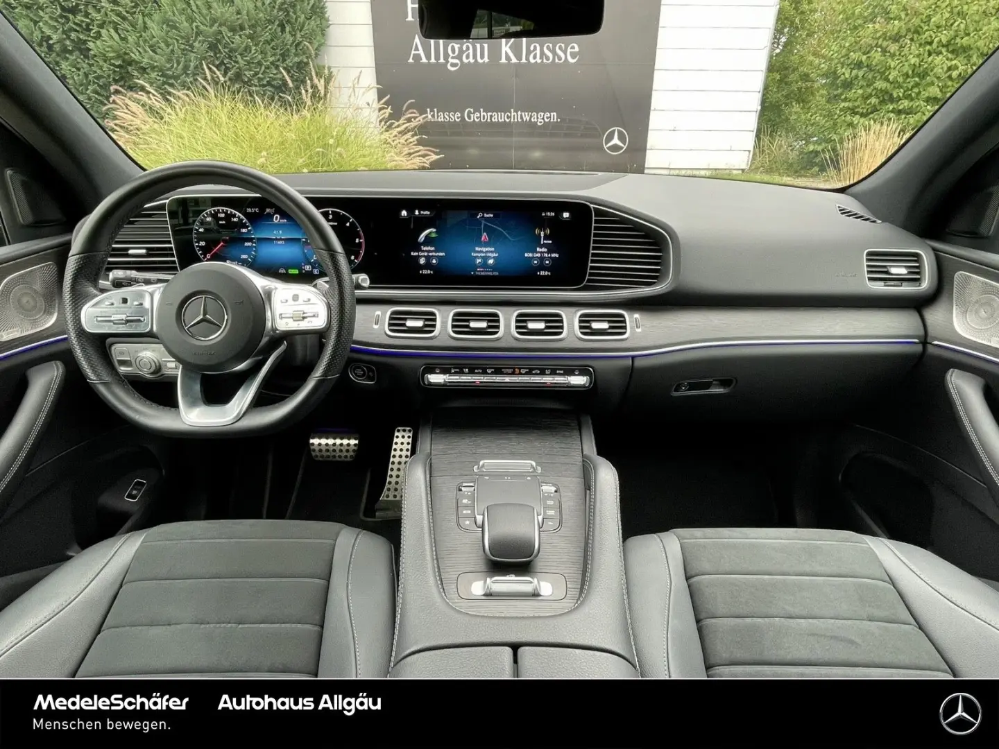 GLE 300 d 4M AMG Night Airmatic Pano AHK Memory