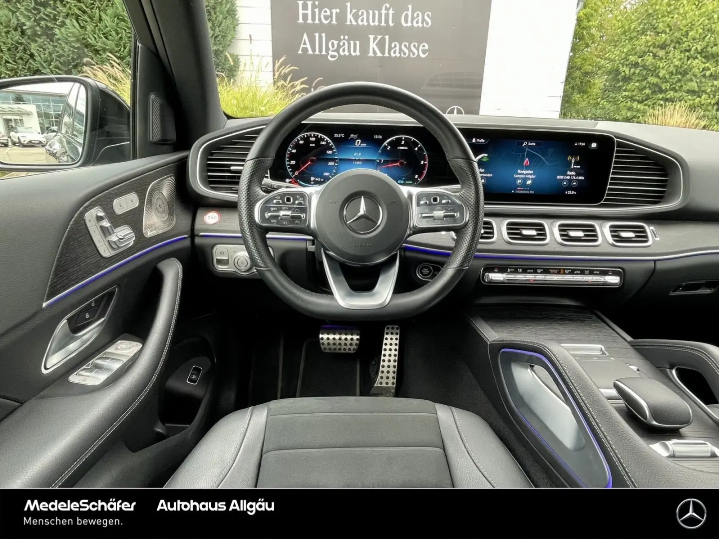 GLE 300 d 4M AMG Night Airmatic Pano AHK Memory