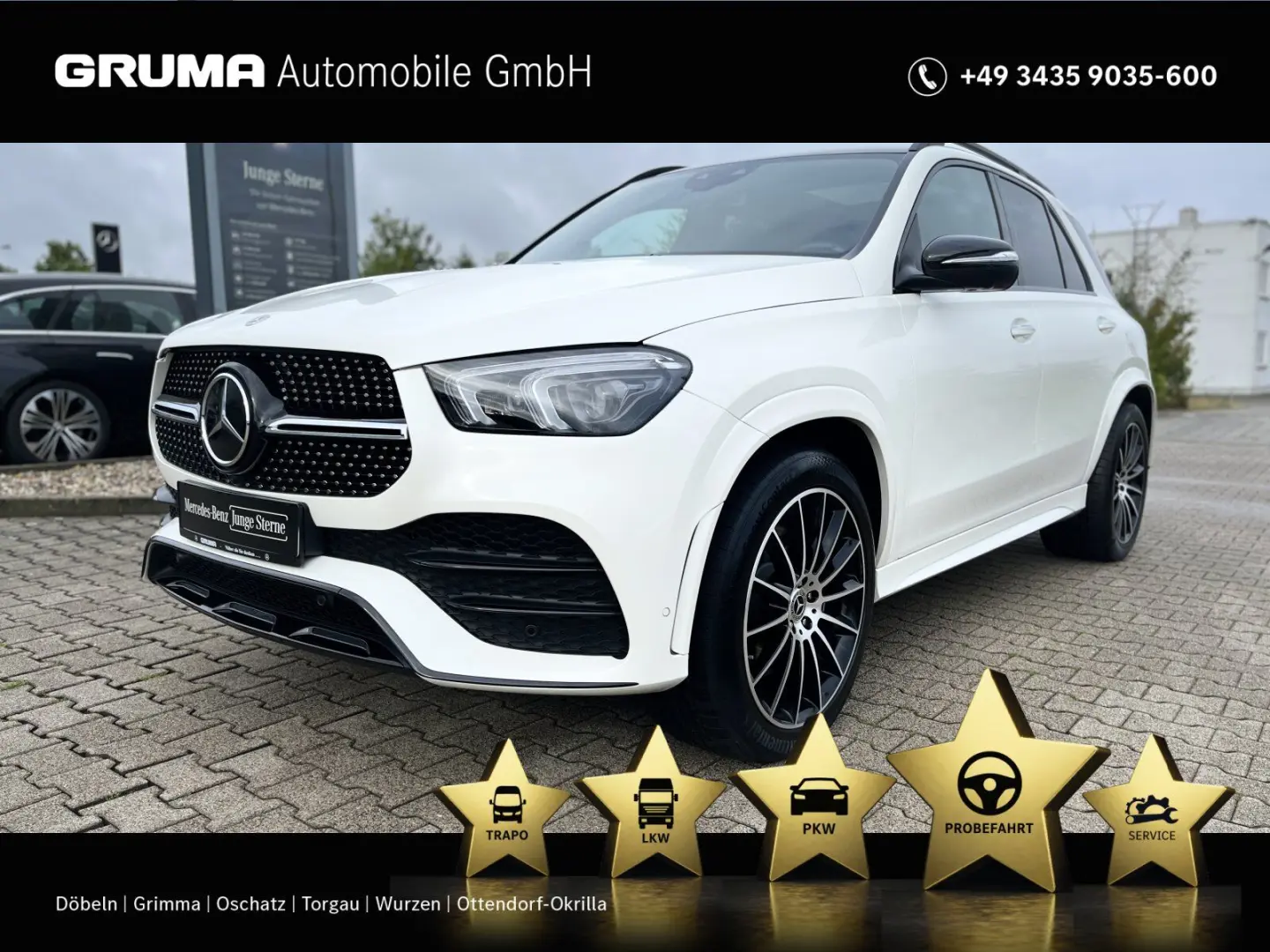 GLE 400 d 4M AMG Night AHK Multib Distr HUD Pano