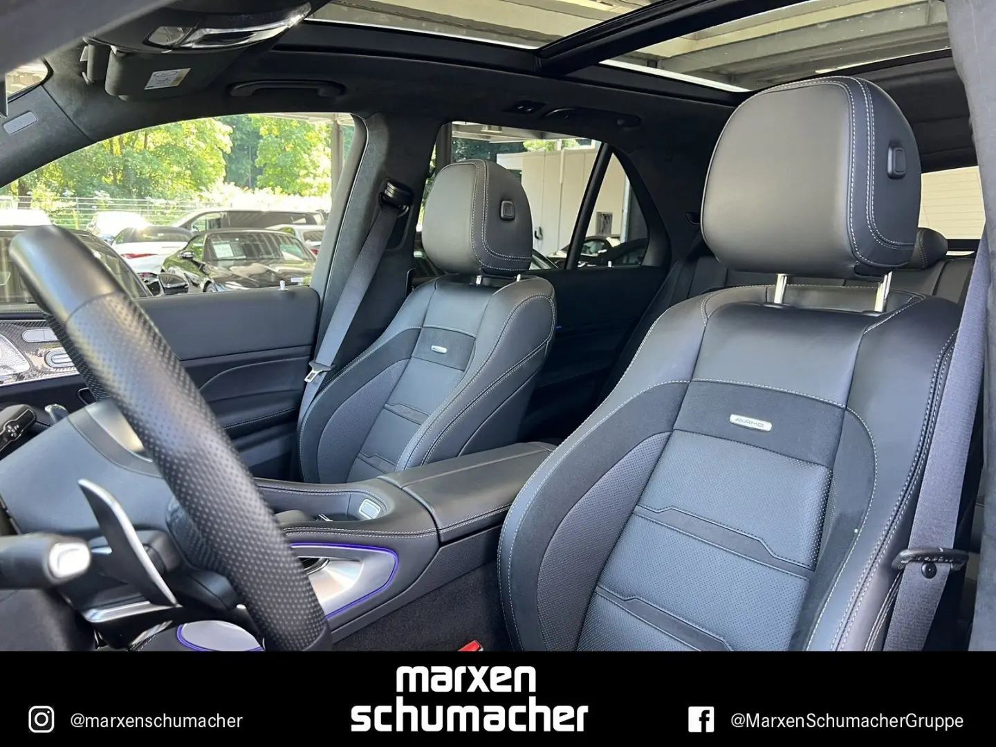AMG GLE 53 4M  Pano Standh AHK 360  Burm Carbon