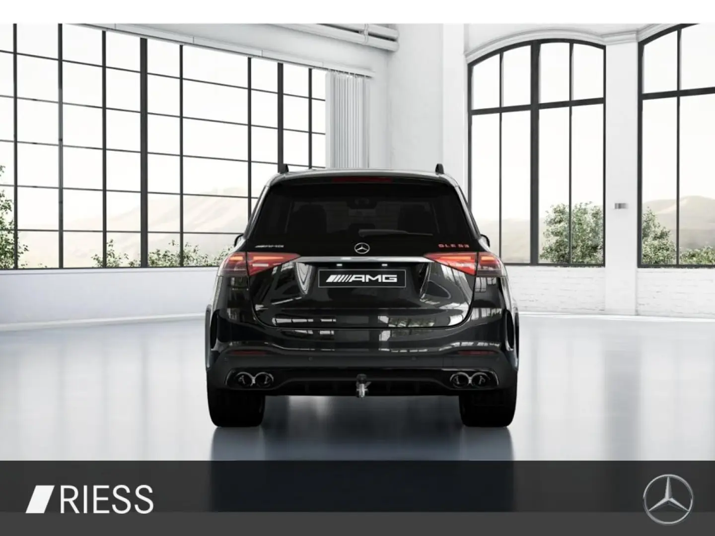 GLE 53 AMG HYBRID 4M Night AHK Burmester Pano W-