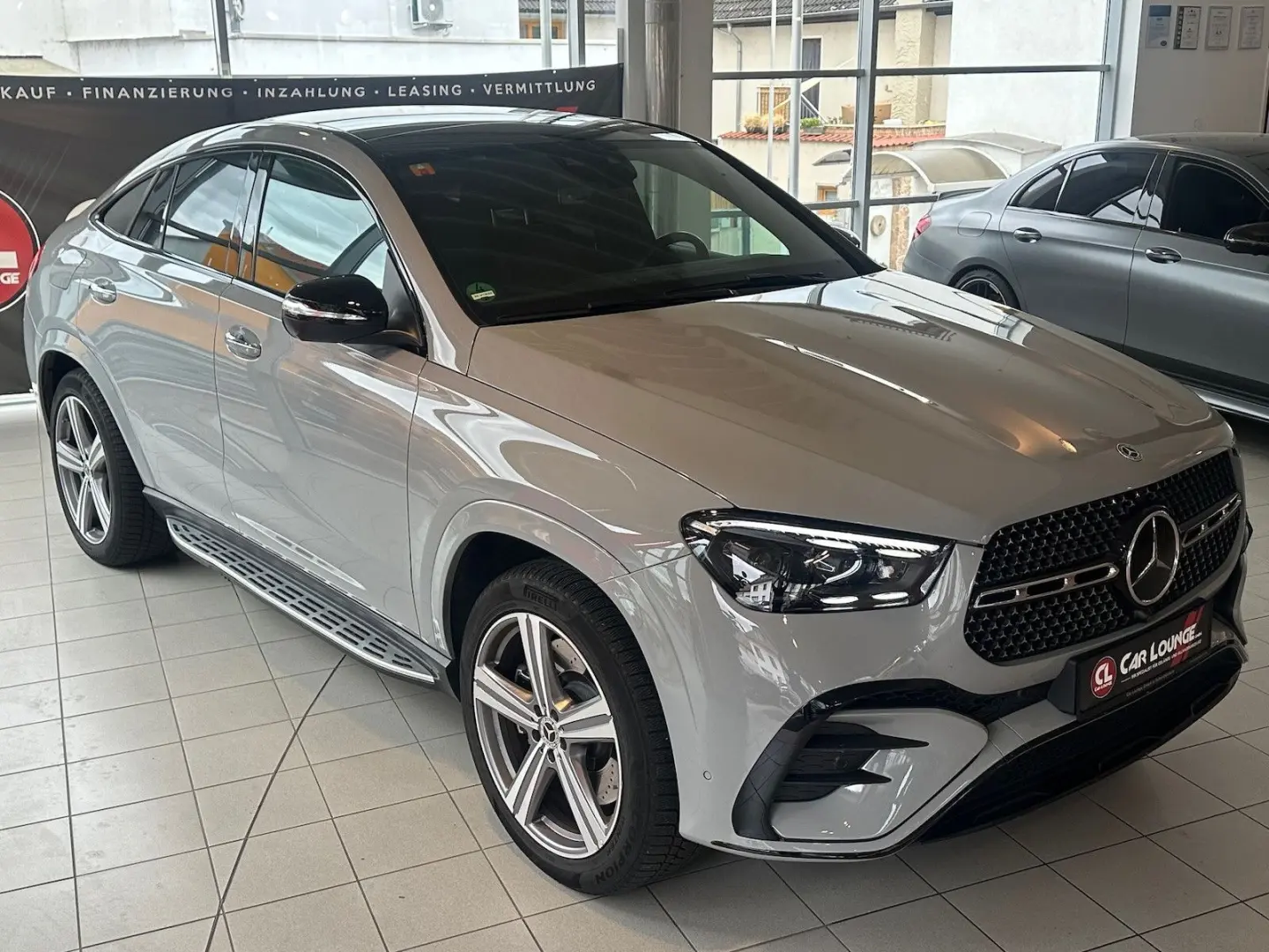 GLE 350 de 4Matic Coupe AMG  Alpingrau Pano Burm