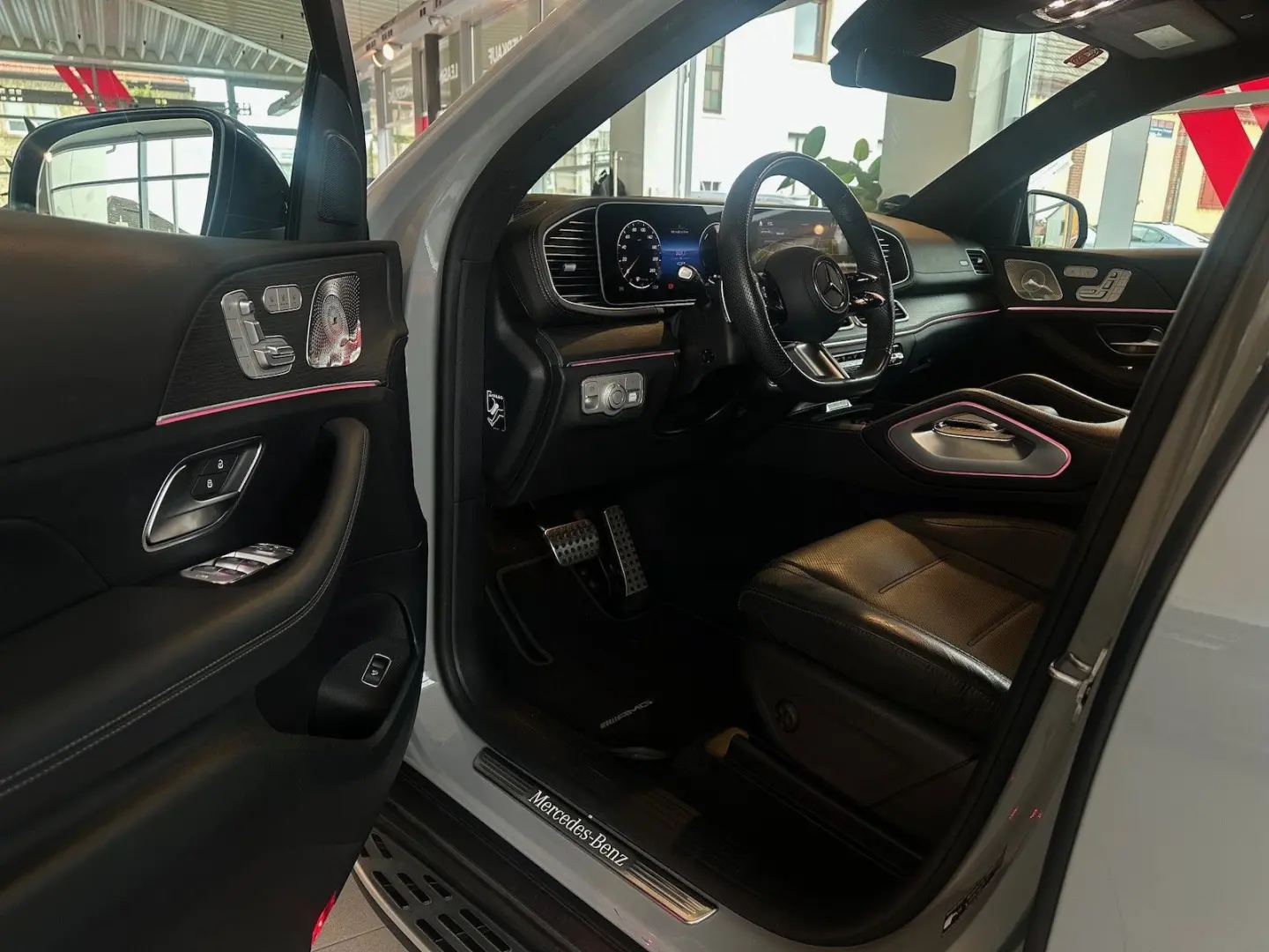 GLE 350 de 4Matic Coupe AMG  Alpingrau Pano Burm