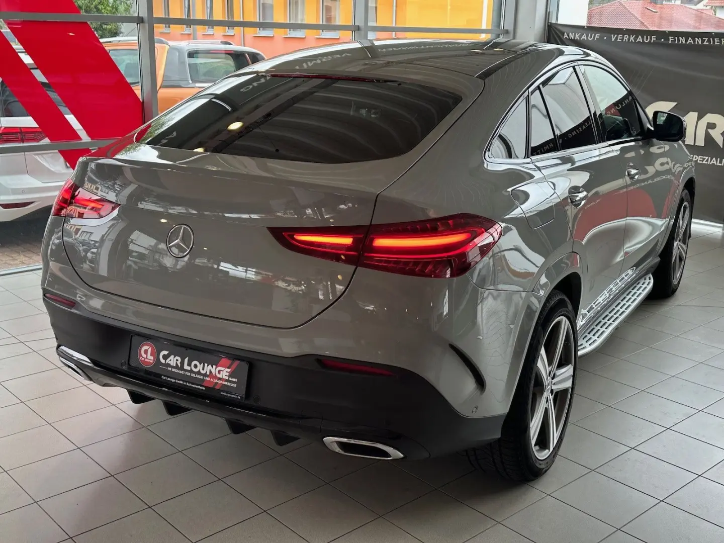 GLE 350 de 4Matic Coupe AMG  Alpingrau Pano Burm