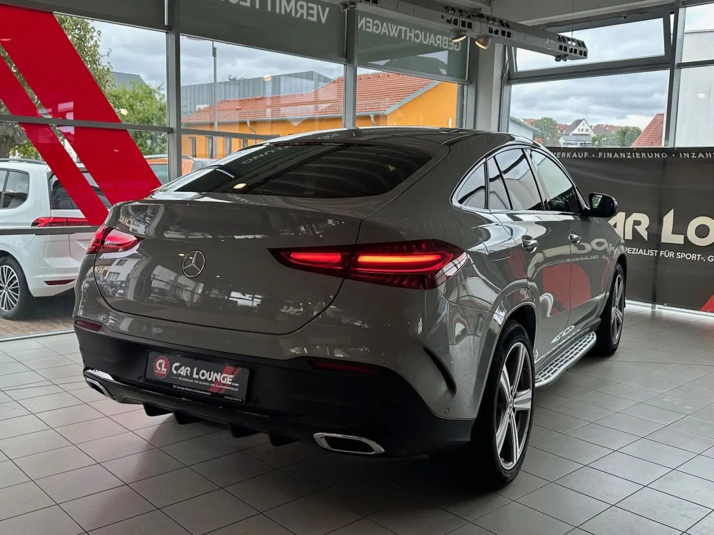 GLE 350 de 4Matic Coupe AMG  Alpingrau Pano Burm