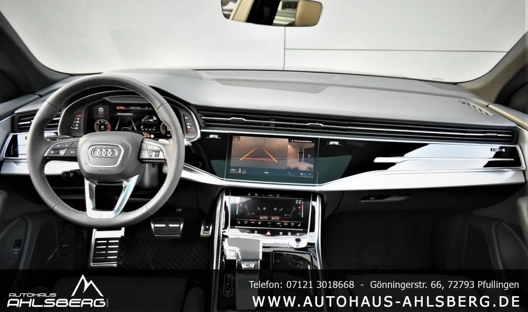 Q8 S-Line Pano 23 Zoll 360  HD Matrix Massa. HUD