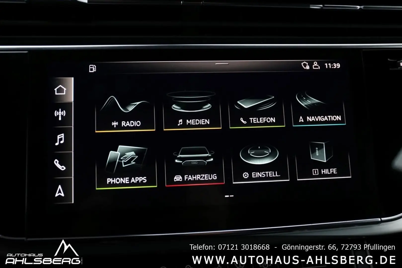 Q8 S-Line Pano 23 Zoll 360  HD Matrix Massa. HUD