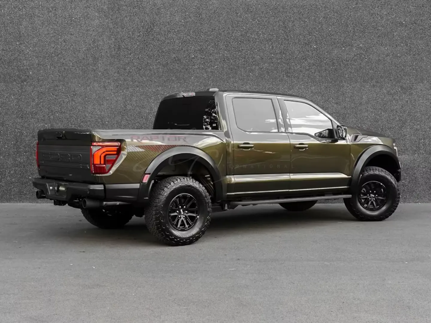 Ford F 150 2025 F-150 Raptor Shelter Green