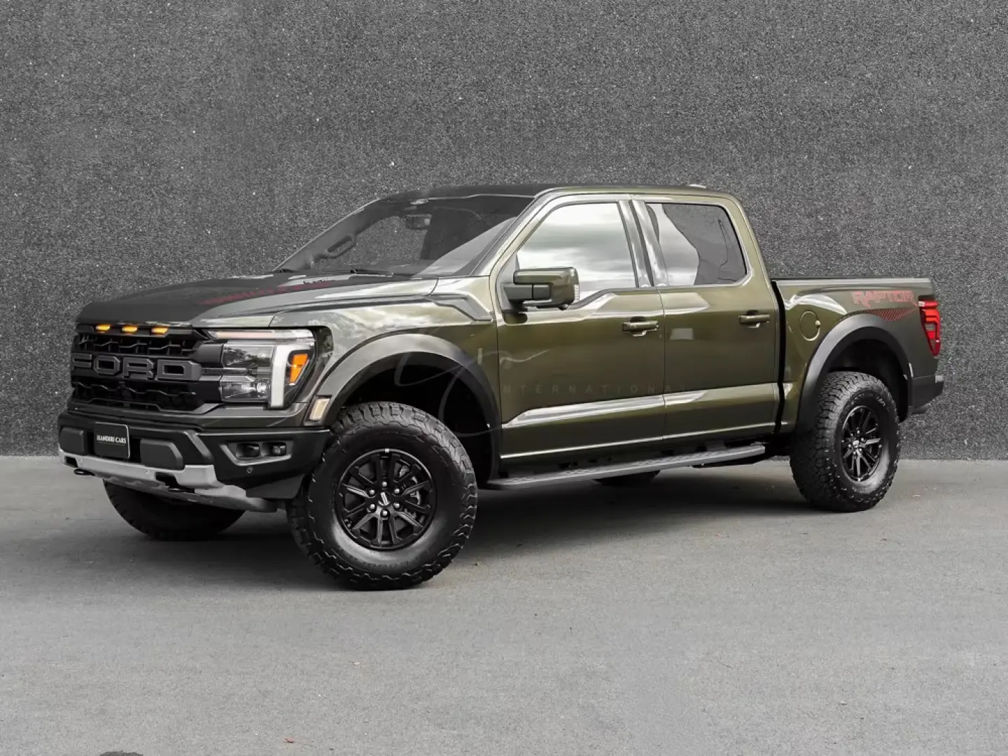 Ford F 150 2025 F-150 Raptor Shelter Green