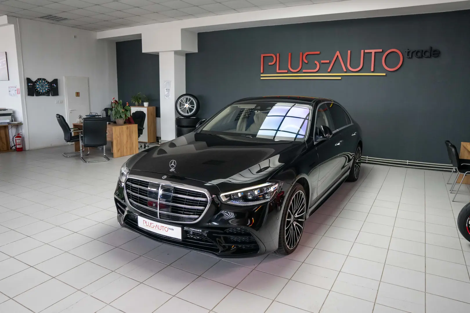 Mercedes-Benz S400d Long Bej int.
