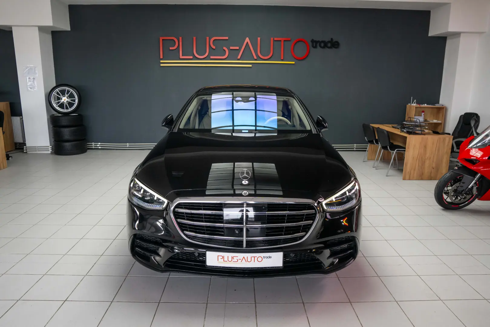 Mercedes-Benz S400d Long Bej int.