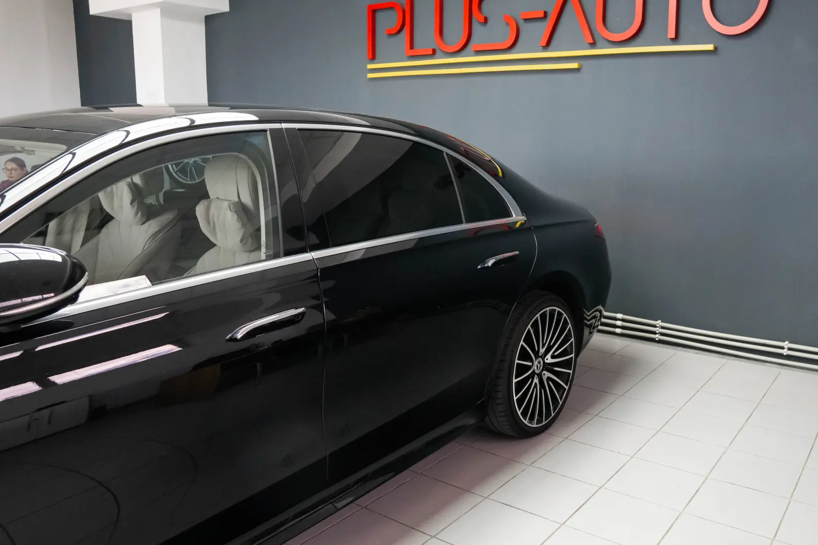 Mercedes-Benz S400d Long Bej int.