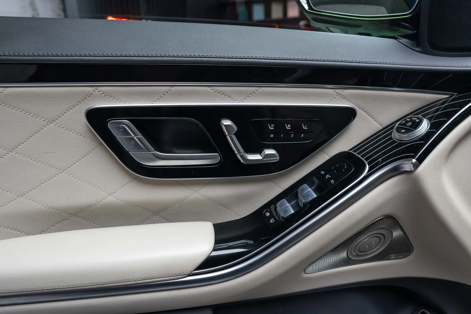 Mercedes-Benz S400d Long Bej int.
