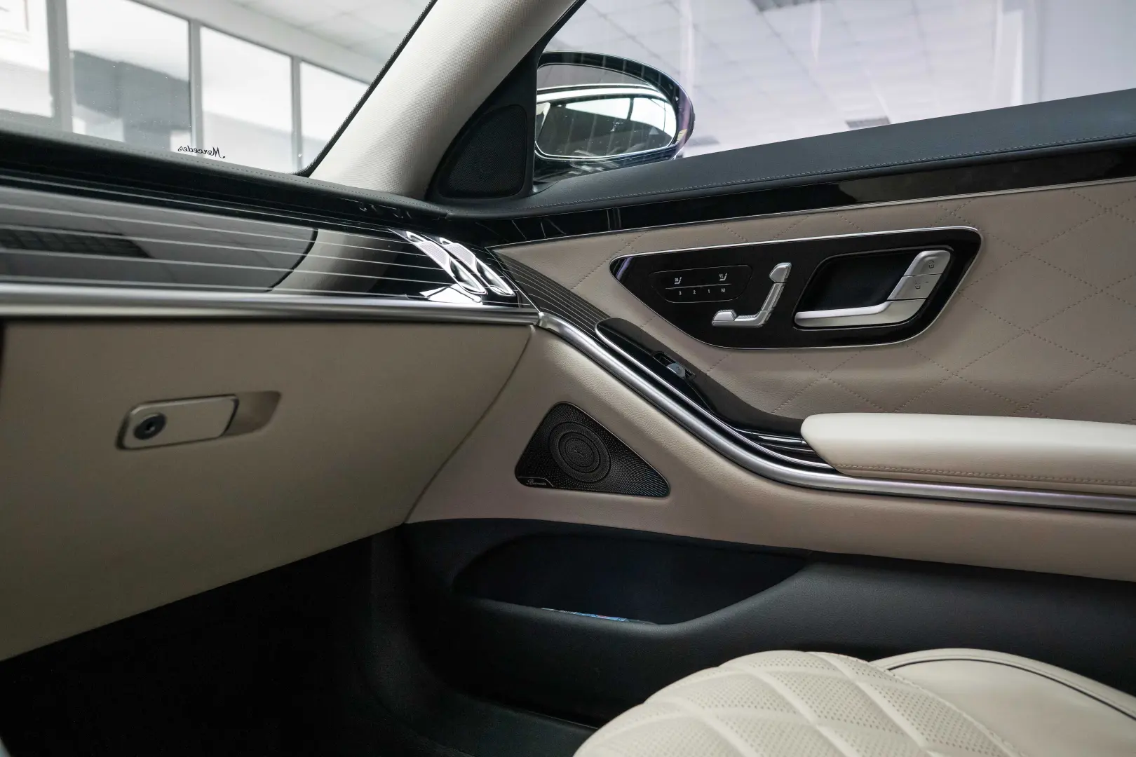 Mercedes-Benz S400d Long Bej int.