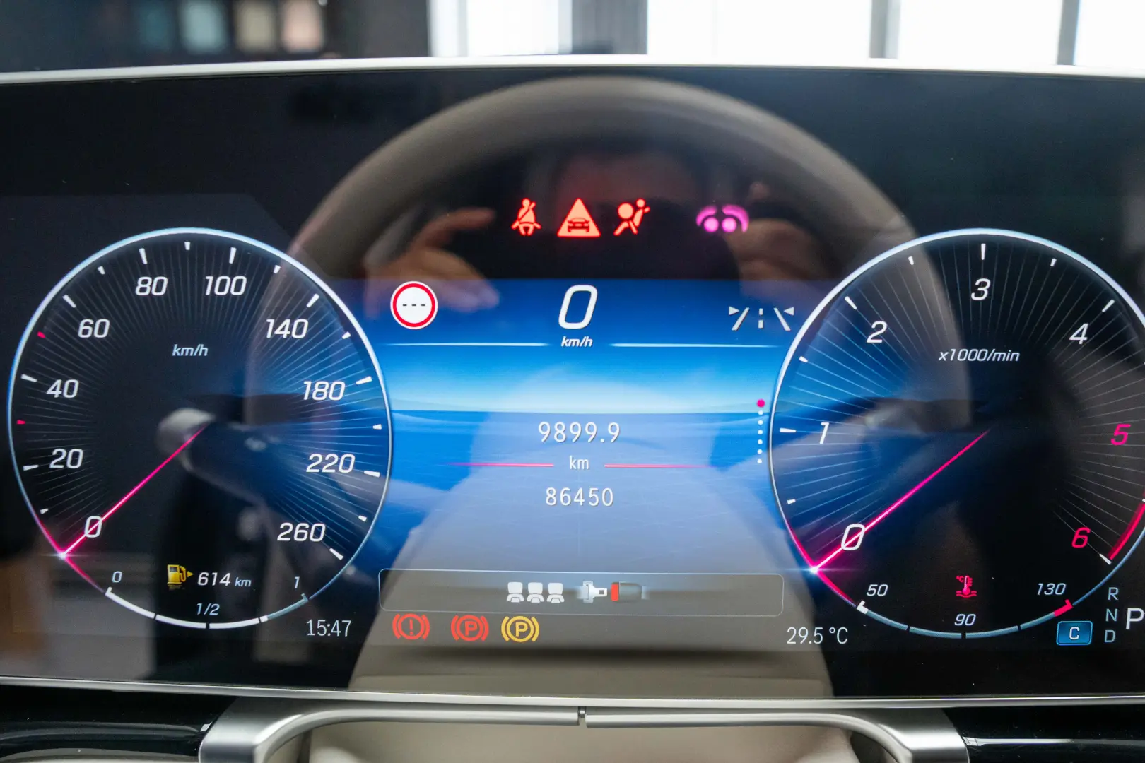 Mercedes-Benz S400d Long Bej int.
