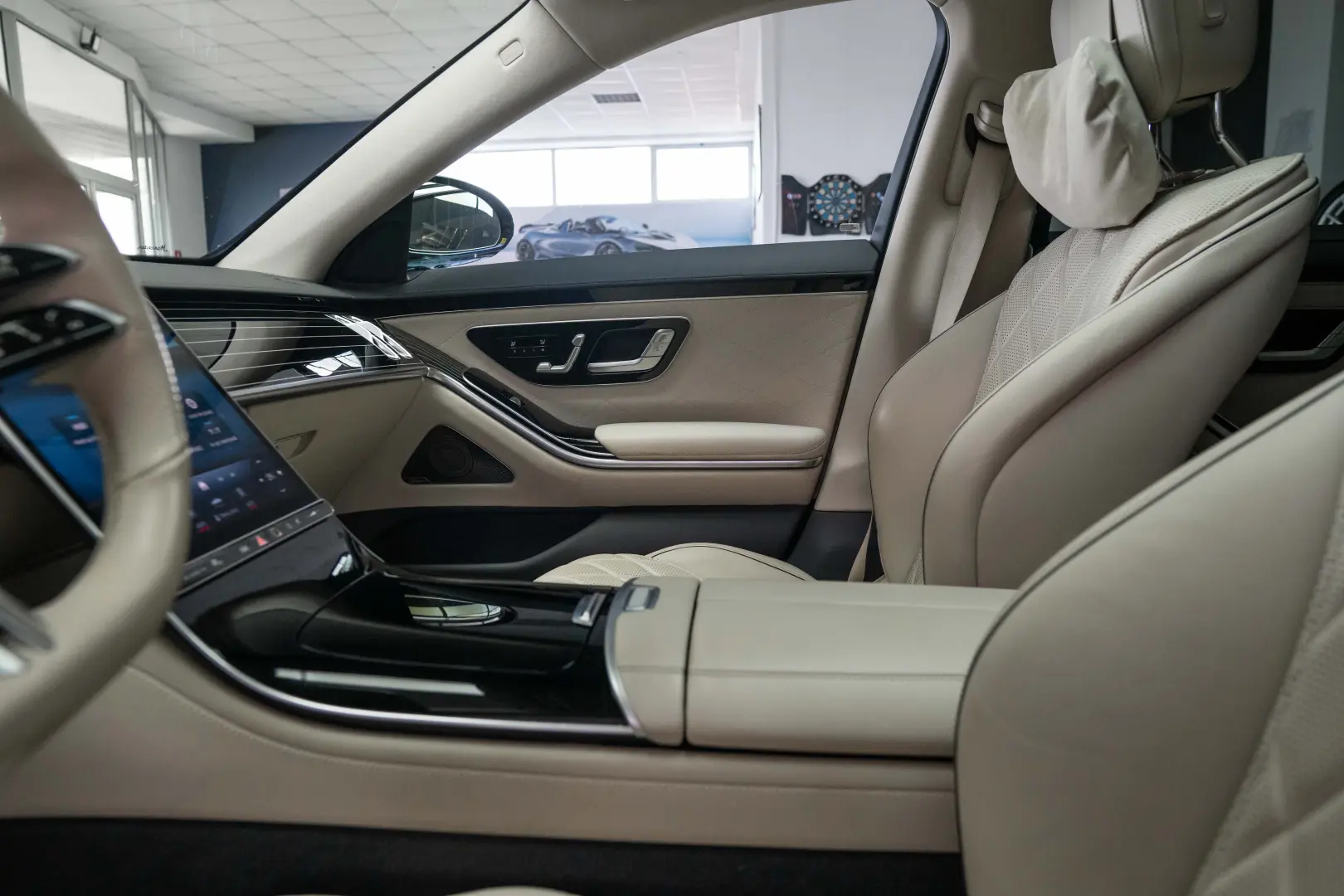 Mercedes-Benz S400d Long Bej int.
