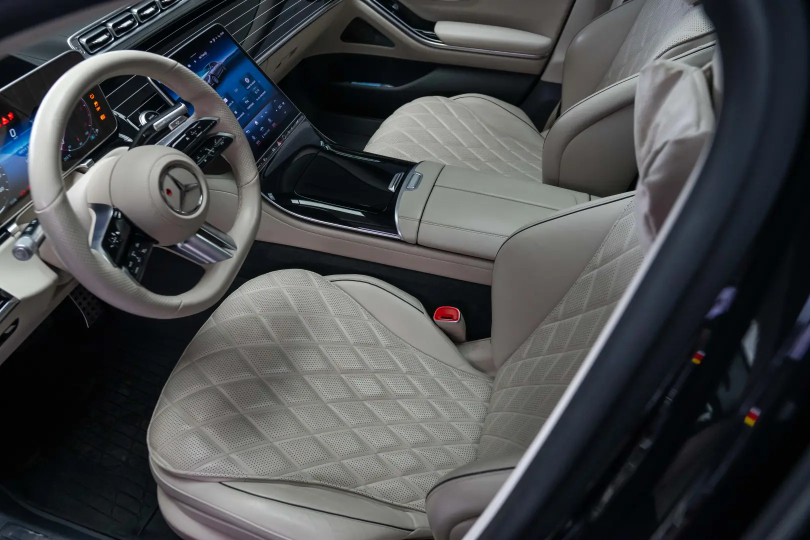 Mercedes-Benz S400d Long Bej int.