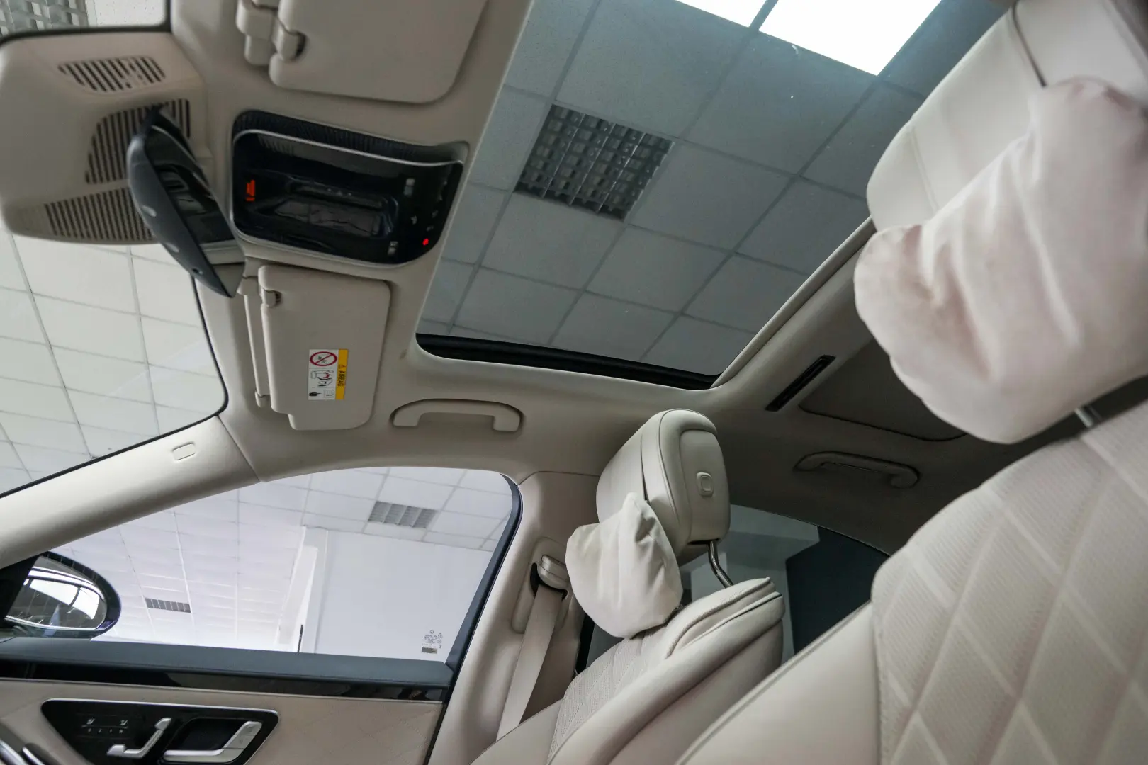 Mercedes-Benz S400d Long Bej int.