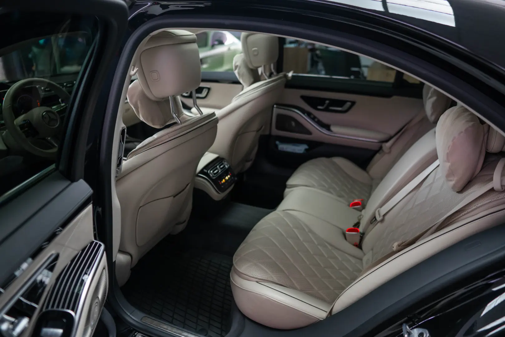 Mercedes-Benz S400d Long Bej int.