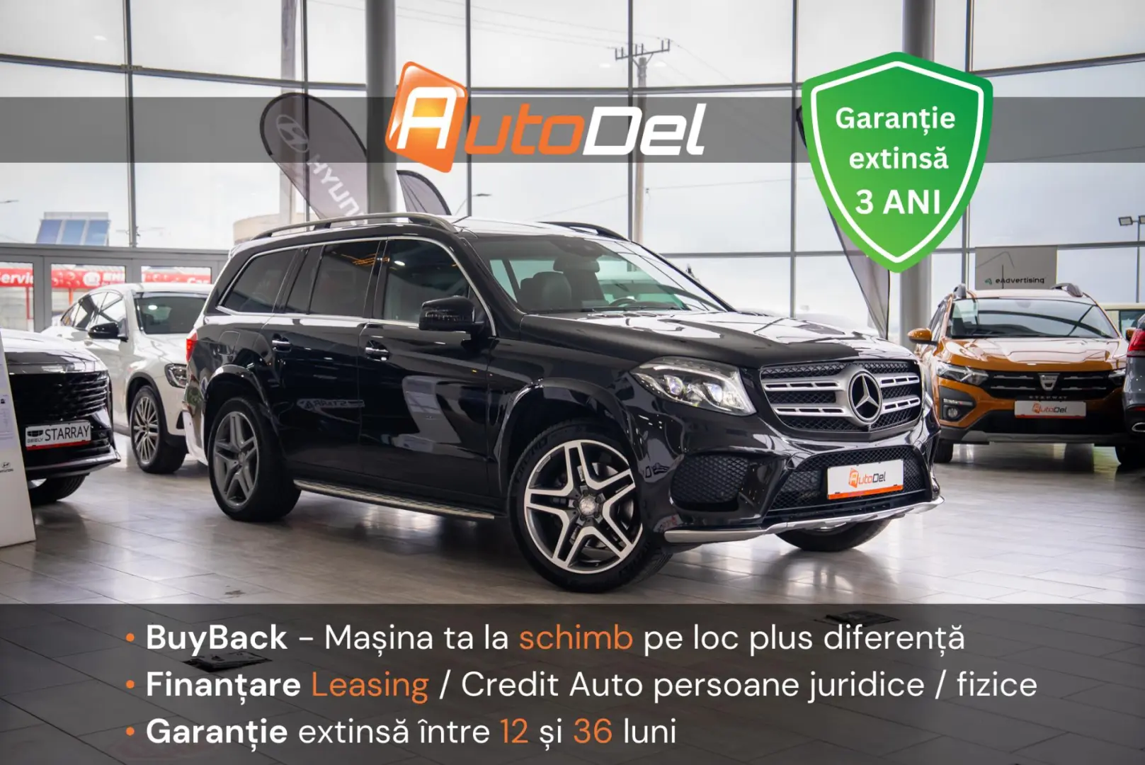 Mercedes-Benz GLS 400 4Matic G-Tronic  AMG Line  - 7 Locuri