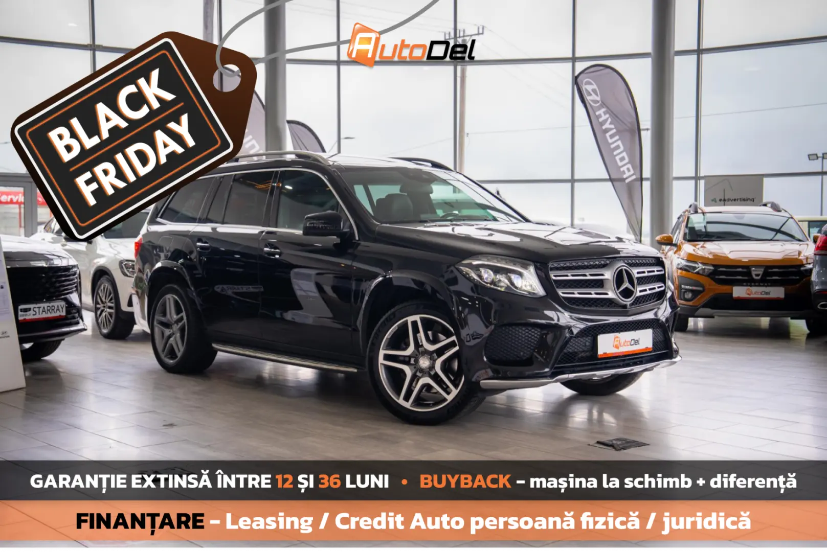 Mercedes-Benz GLS 400 4Matic G-Tronic  AMG Line  - 7 Locuri