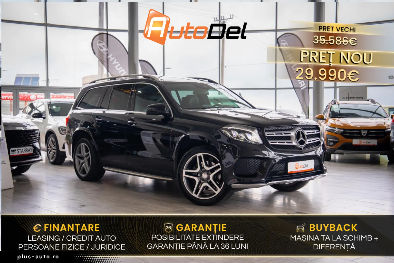 Mercedes-Benz GLS 400 4Matic G-Tronic  AMG Line  - 7 Locuri