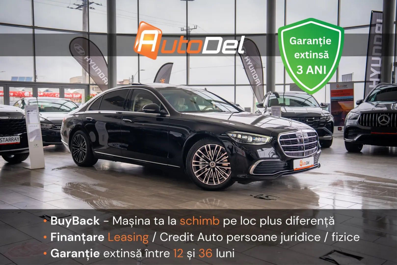 Mercedes-Benz S-Class S580e LONG Plug-in Hybrid 9G-Tronic