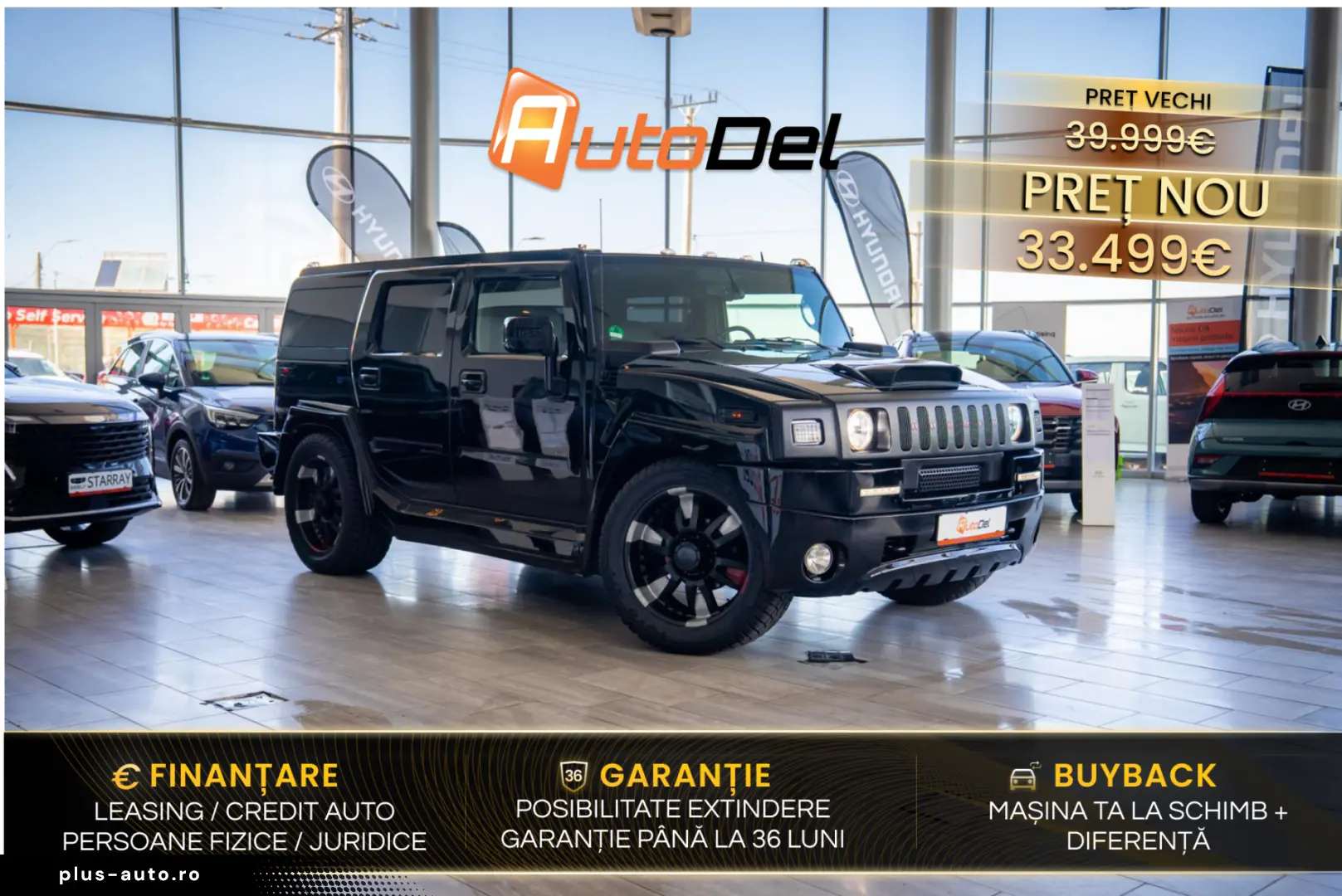 Hummer H2 GT 6.0 V8 Supercharged  GT BLACK EDITION
