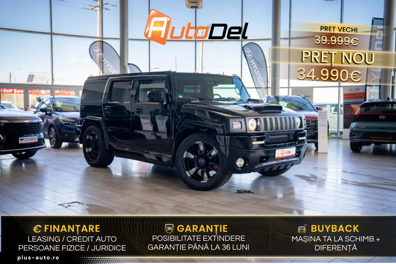 Hummer H2 GT 6.0 V8 Supercharged  GT BLACK EDITION