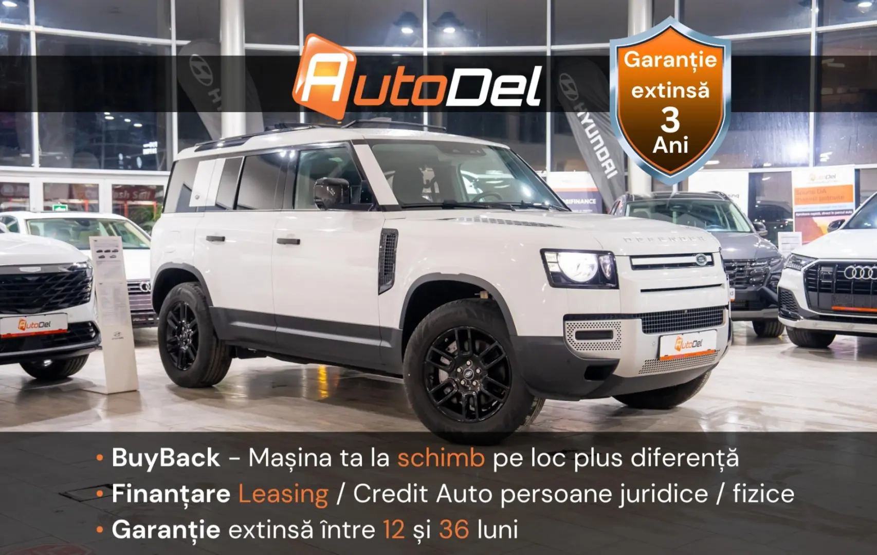 Land Rover Defender D300 3.0d 4x4 MHEV -  Hard Top