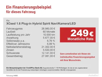 XCeed 1.6 Plug-in Hybrid Spirit Navi Kamera LED