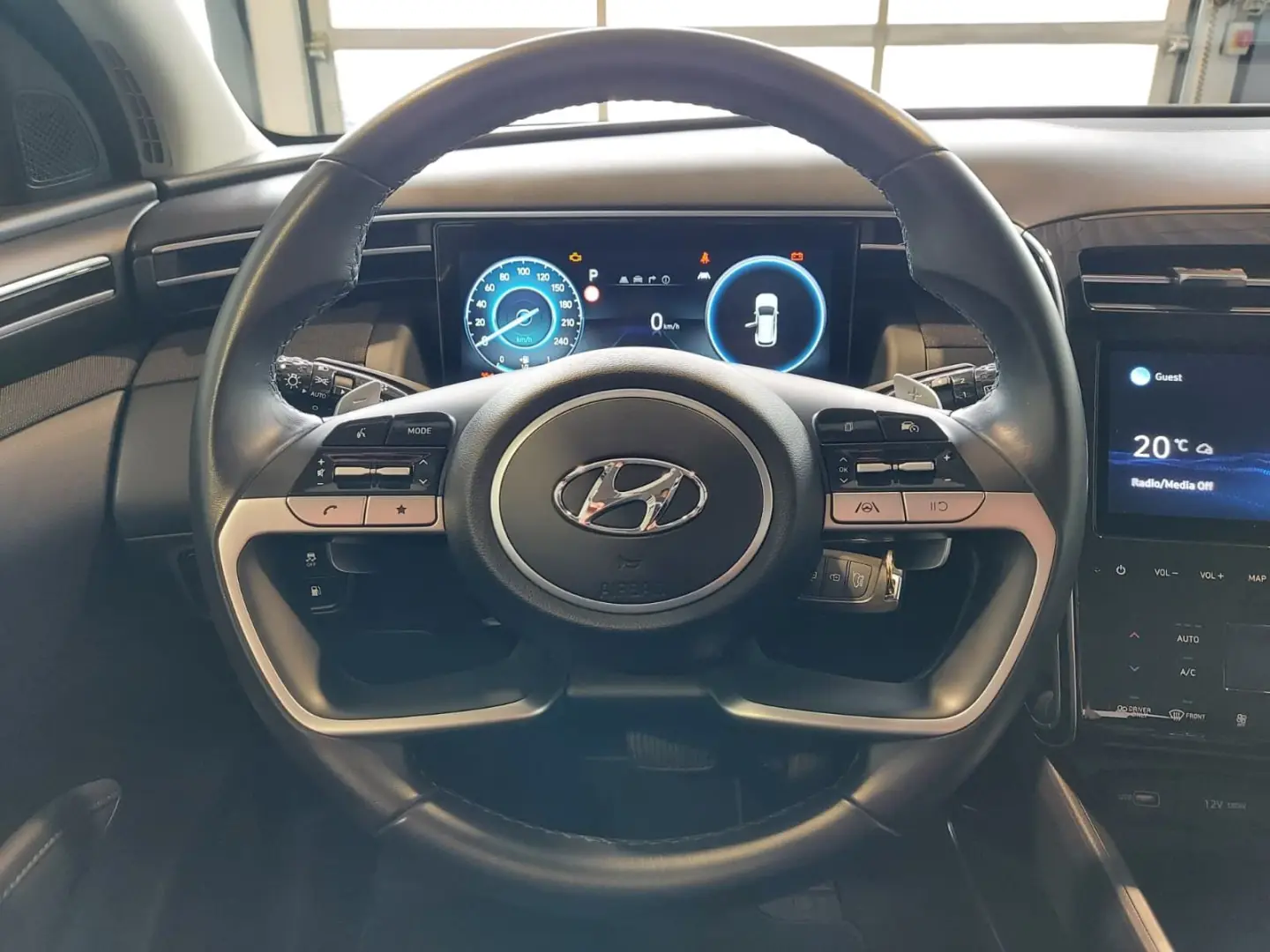 Tucson 1.6 T-GDI  Navi Cam V. Cockpit Sitzhzg.