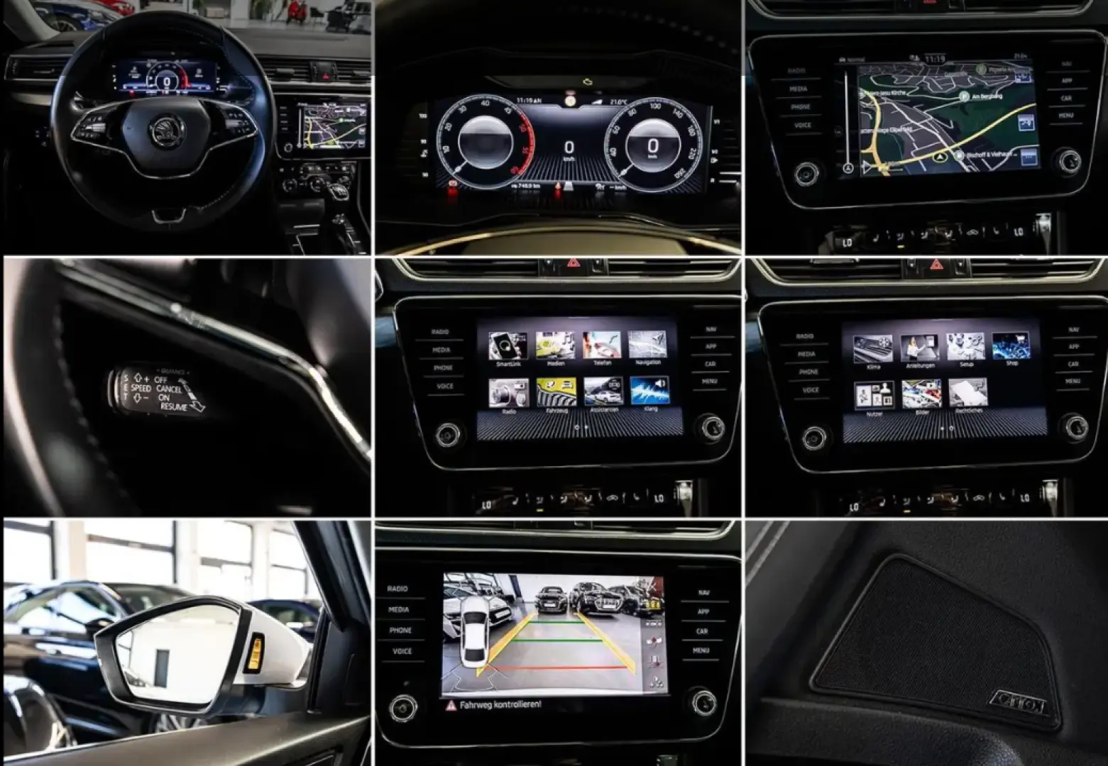 SUPERB LIMOUSINE 2.0TDi STYLE ACC CANTON DCC LED