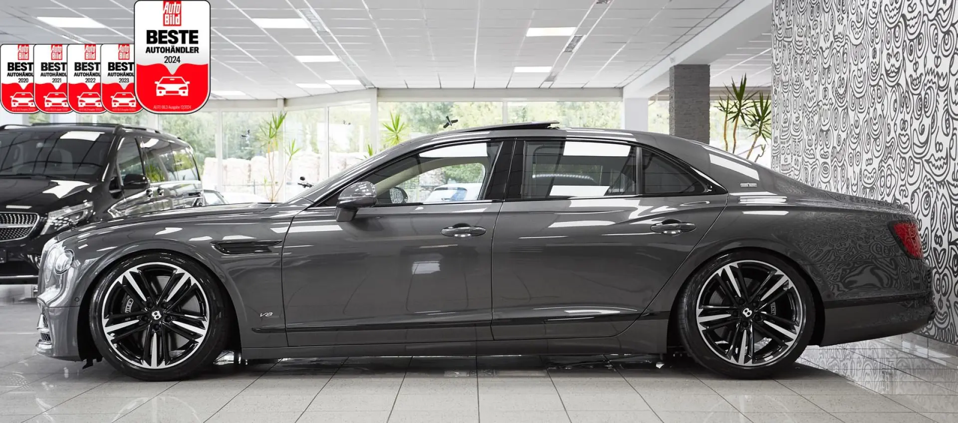 Flying Spur V8 FIRST EDITION MULLINER ROTATING-D