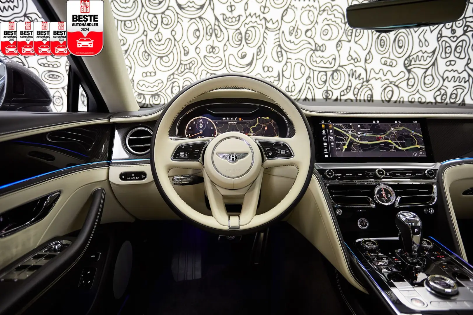Flying Spur V8 FIRST EDITION MULLINER ROTATING-D