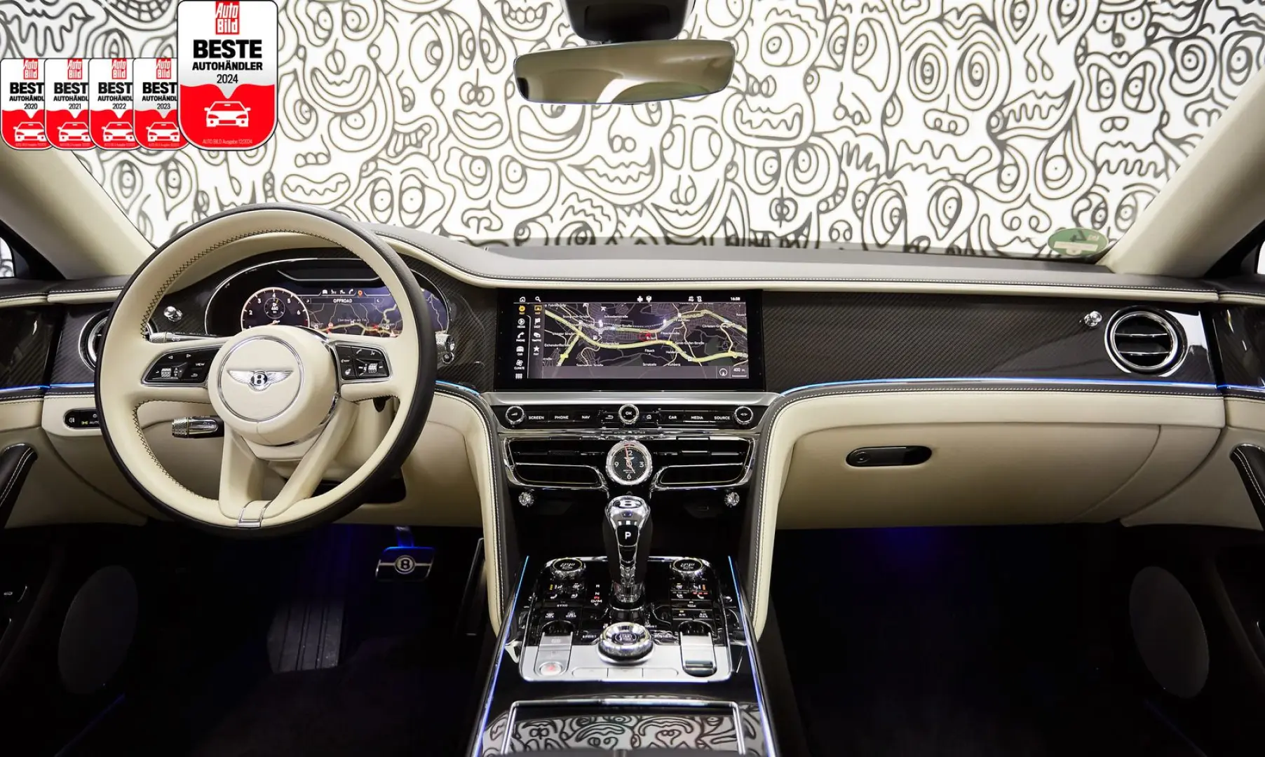Flying Spur V8 FIRST EDITION MULLINER ROTATING-D