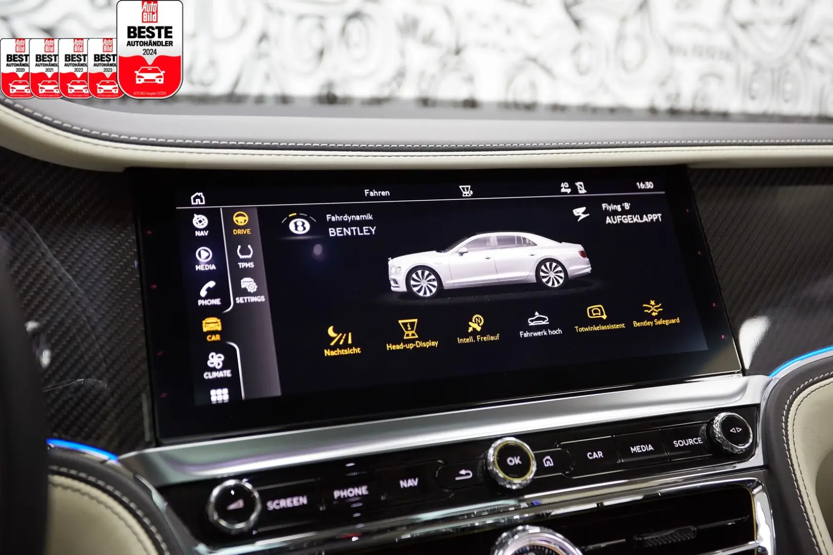 Flying Spur V8 FIRST EDITION MULLINER ROTATING-D