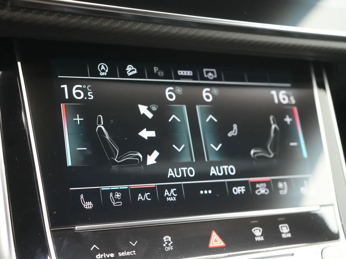 RS Q8 SITZBELÜFTUNG LEDER VIRT MATRIX MEMORY