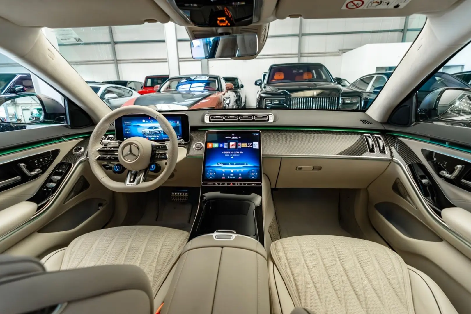 S 63 E AMG Per. Long  Carbon   Only 3720km!