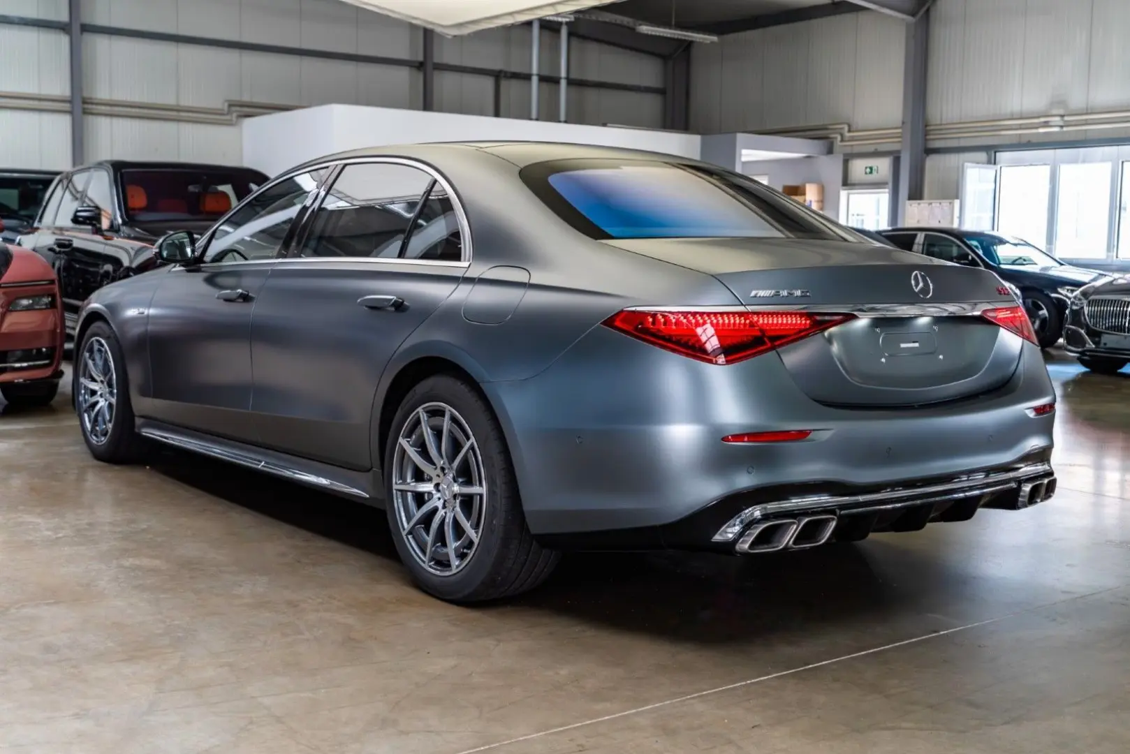 S 63 E AMG Per. Long  Carbon   Only 3720km!