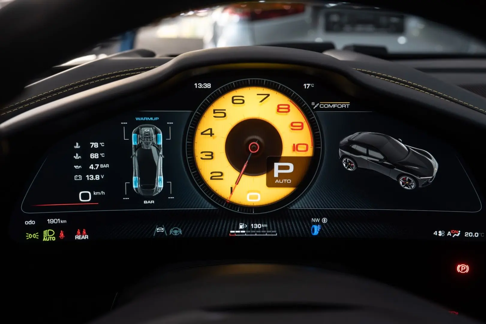 Purosangue CARBON-EXTERIEUR BURMESTER PANO 1-HD