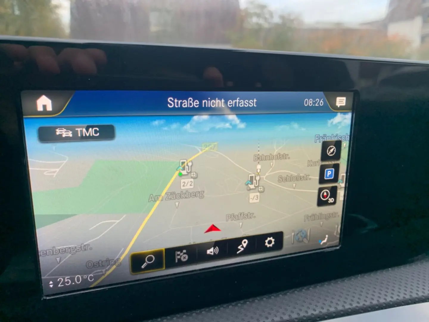 CLA 250e AMG Line Kamera Multibeam Night Ambient