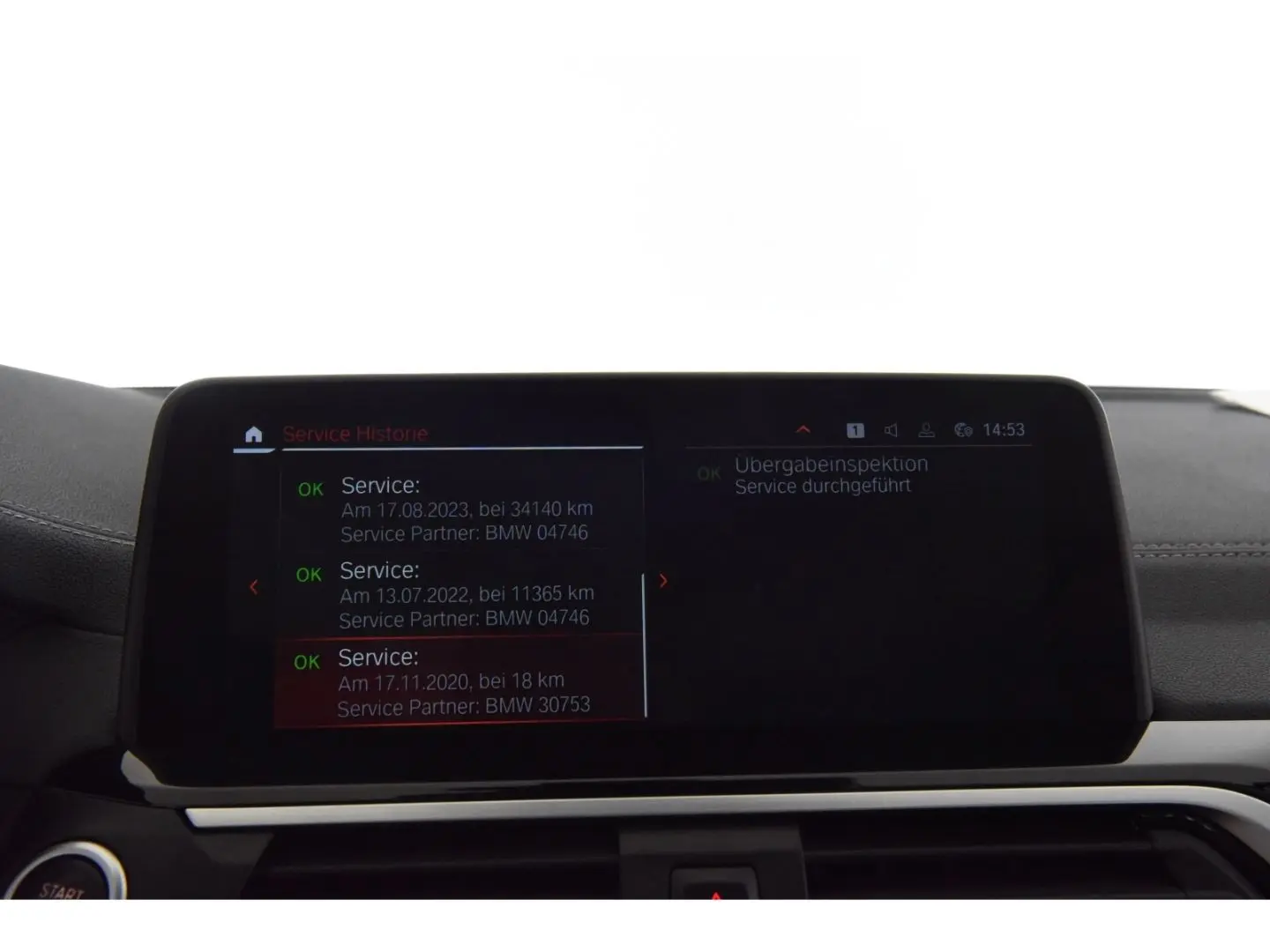 X3 20d xLine Anhängerkupplung Head Up Display Hi