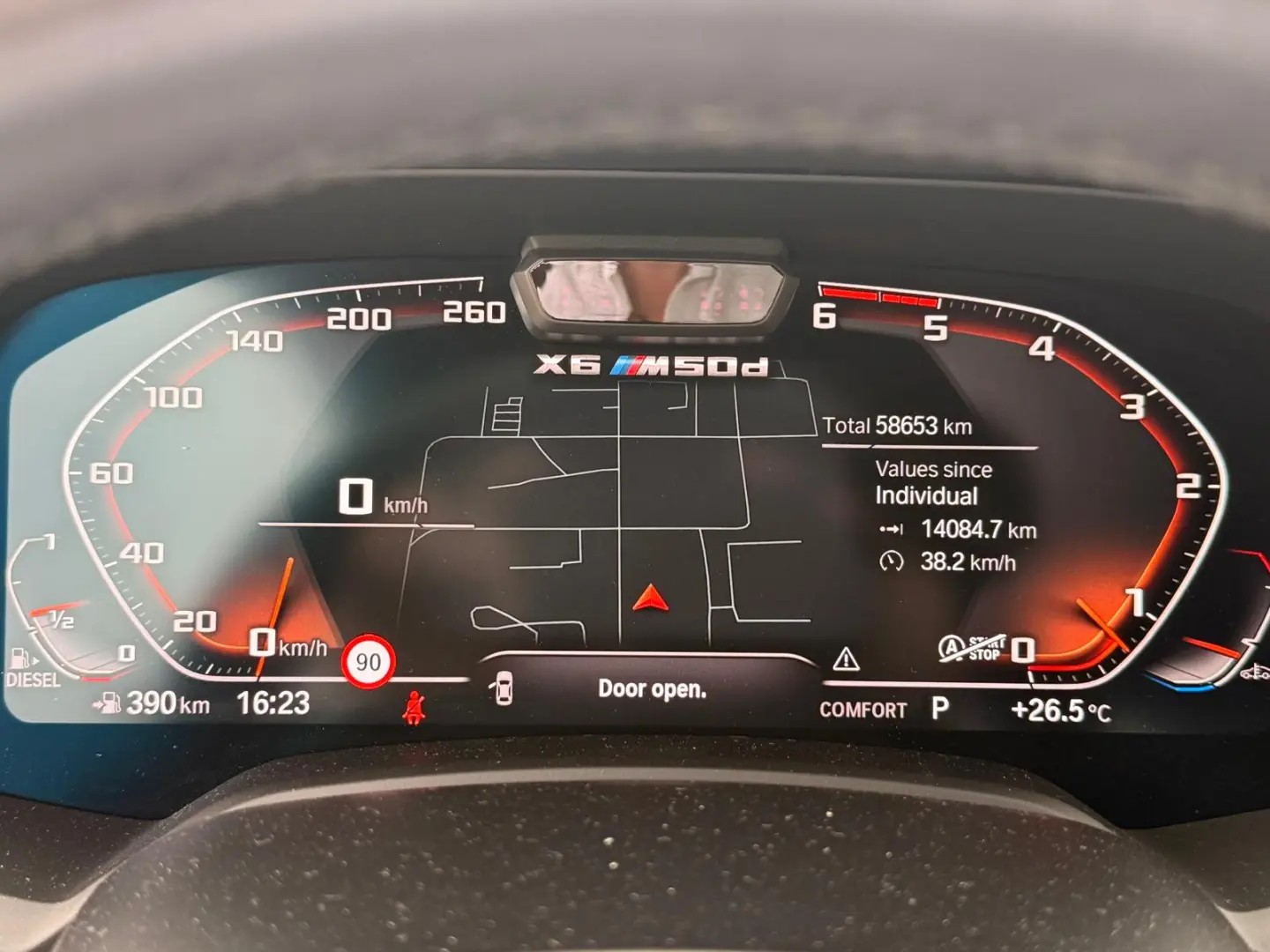 BMW X6 M50d - model 2020