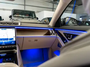 S 580 4M L AMG Line   MY2025   TV  Rear Steering