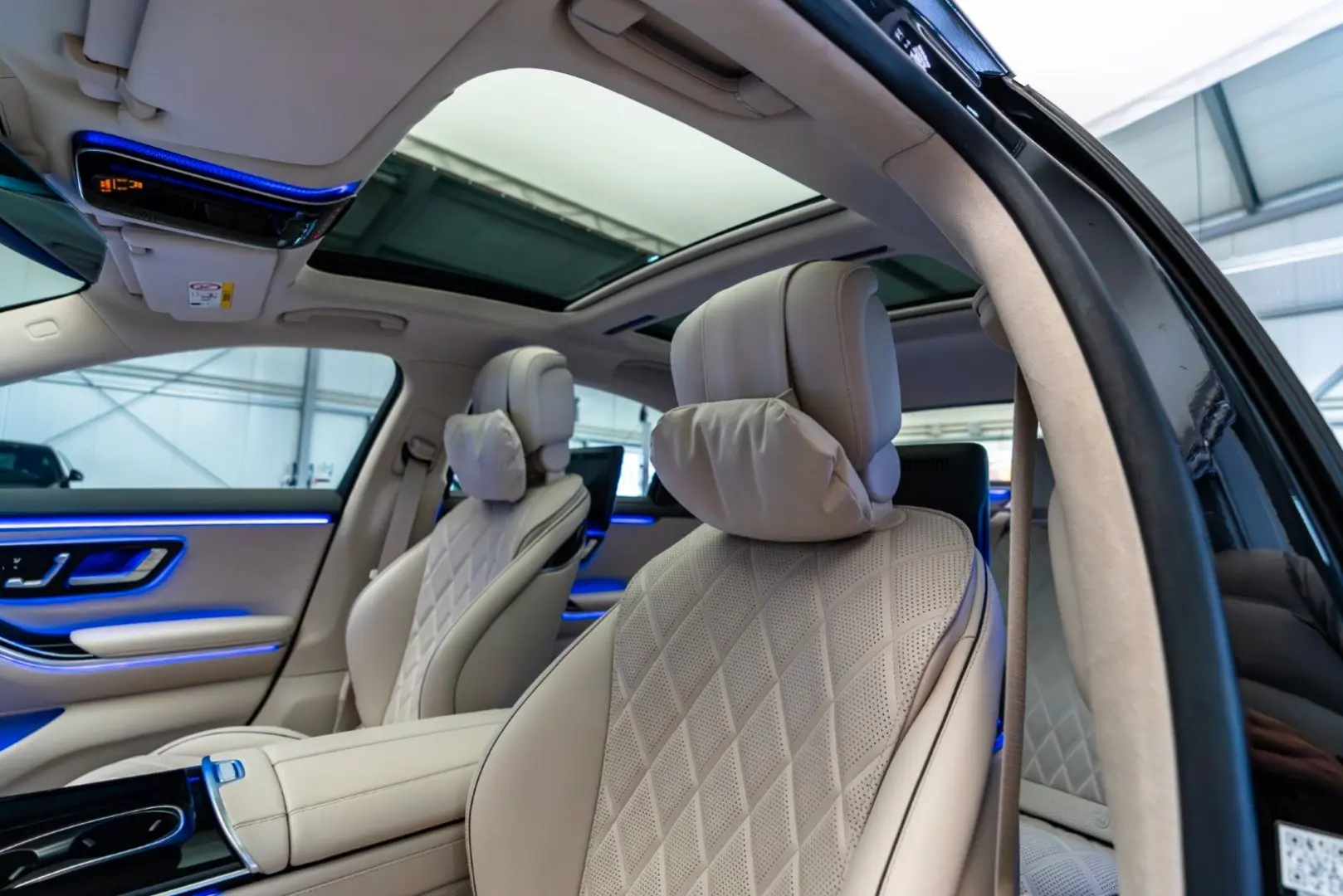 S 580 4M L AMG Line   MY2025   TV  Rear Steering