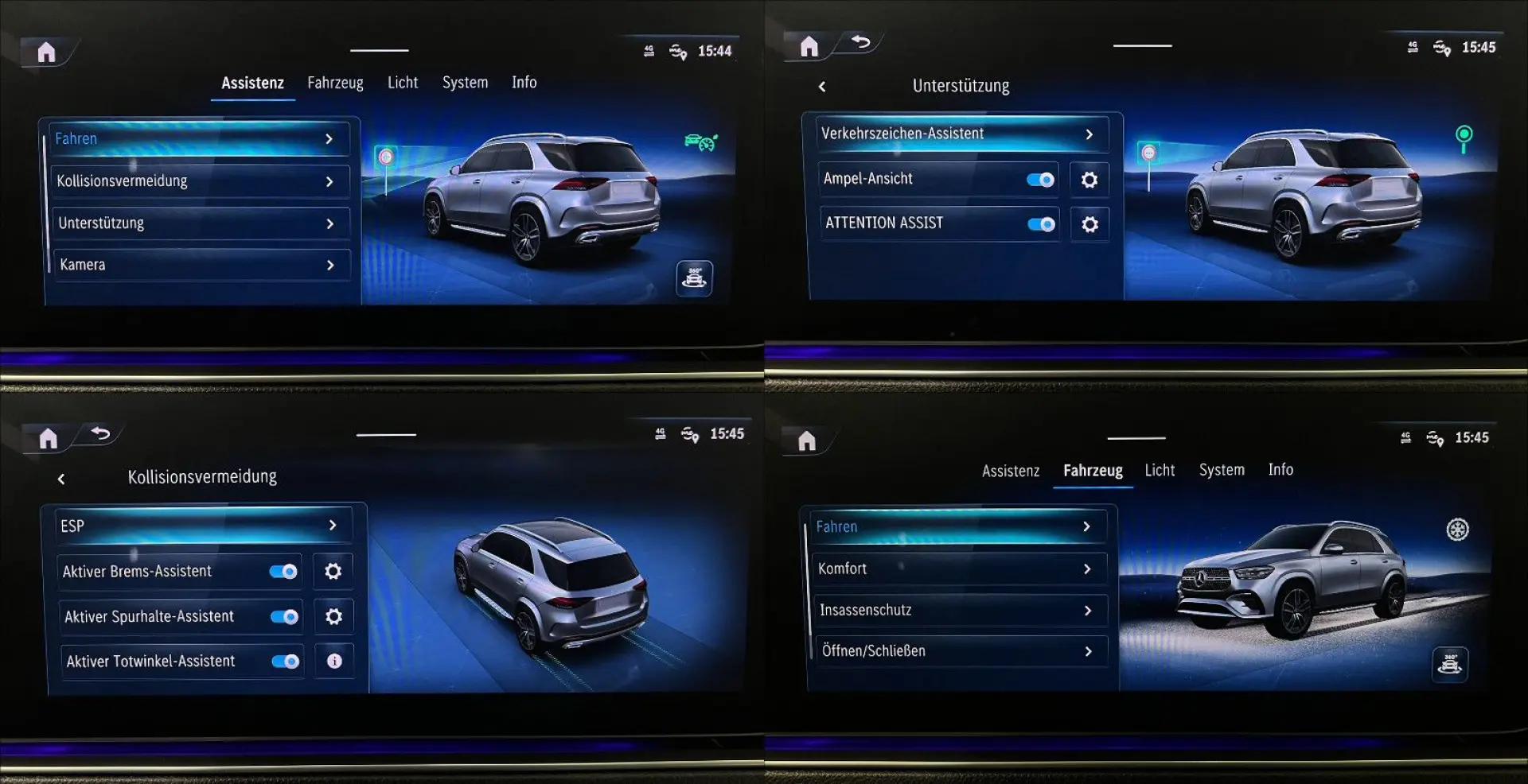 GLE 450 AMG HUD NIGHT LUFT 360  PANO BURMS WIDE