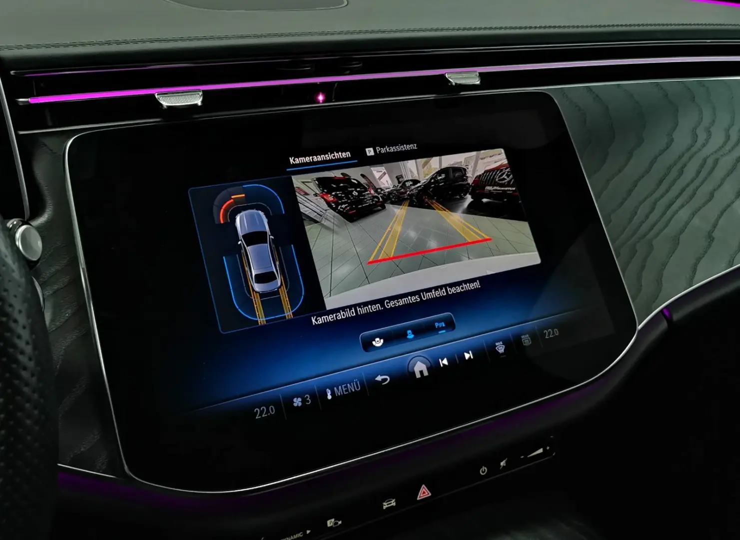 E 200 AMG Line Lim JungeSterne R.Kam Ambiente-Be