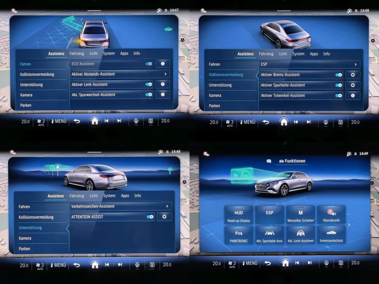 E 300 de AMG Pano Sound Headup 20' Night Distron